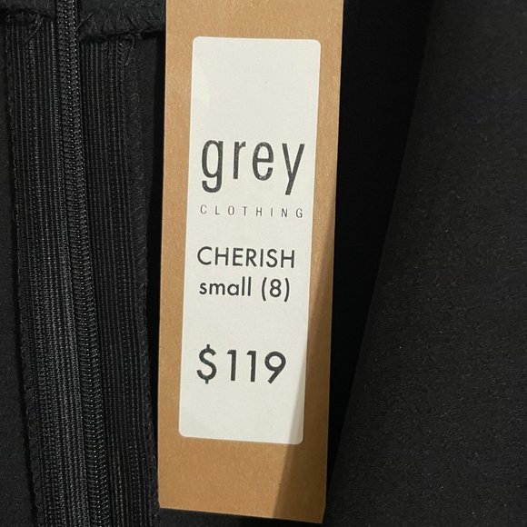 Ivory & Chain Black Caped Jumpsuit NWT - Picture 6 of 10